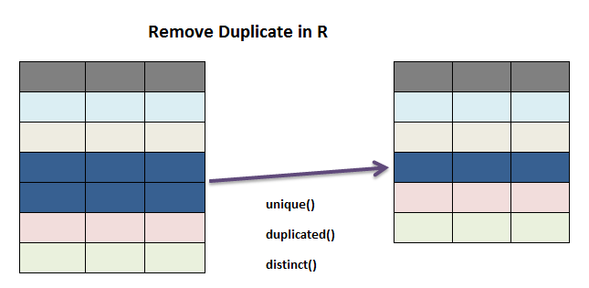 Remove Duplicate rows in R using Dplyr – distinct () function
