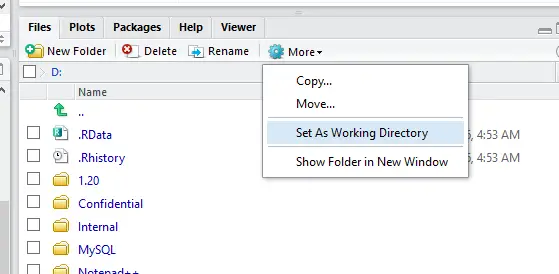 set working directory in r 3