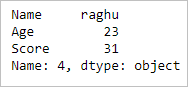 get row with maximum and minimum value in python pandas 3