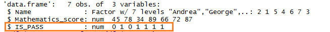 convert column to categorical in R 2