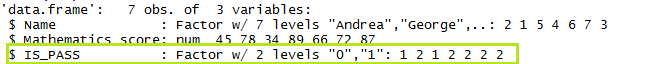 convert column to categorical in R 3