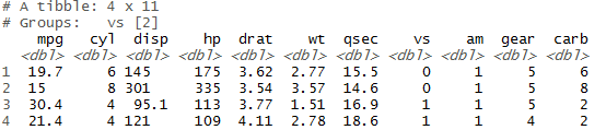 head() and tail() function in r slice(),top_n() 11