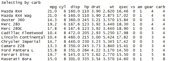 head() and tail() function in r slice(),top_n() 13